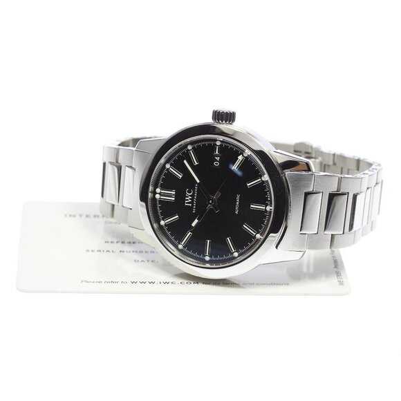 IWC SCHAFFHAUSEN Ingenieur IW357002 Date black Dial Automatic Men's Watch_823419 - Picture 2 of 7